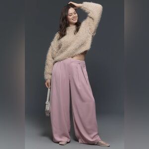 Maeve for Anthropologie Tapered Puddle Trousers- US14